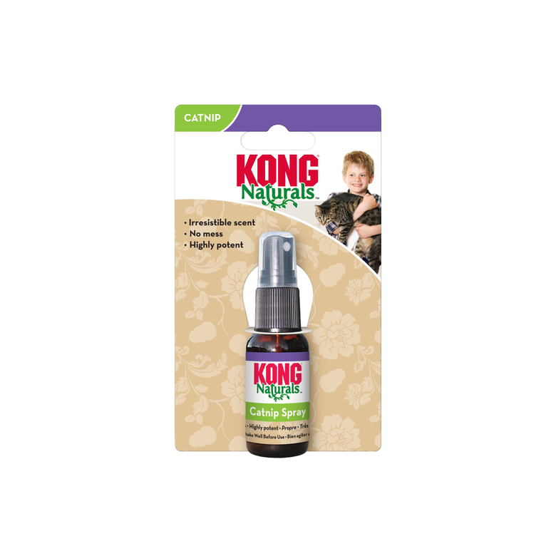 Spray d'herbe à chat KONG Naturals