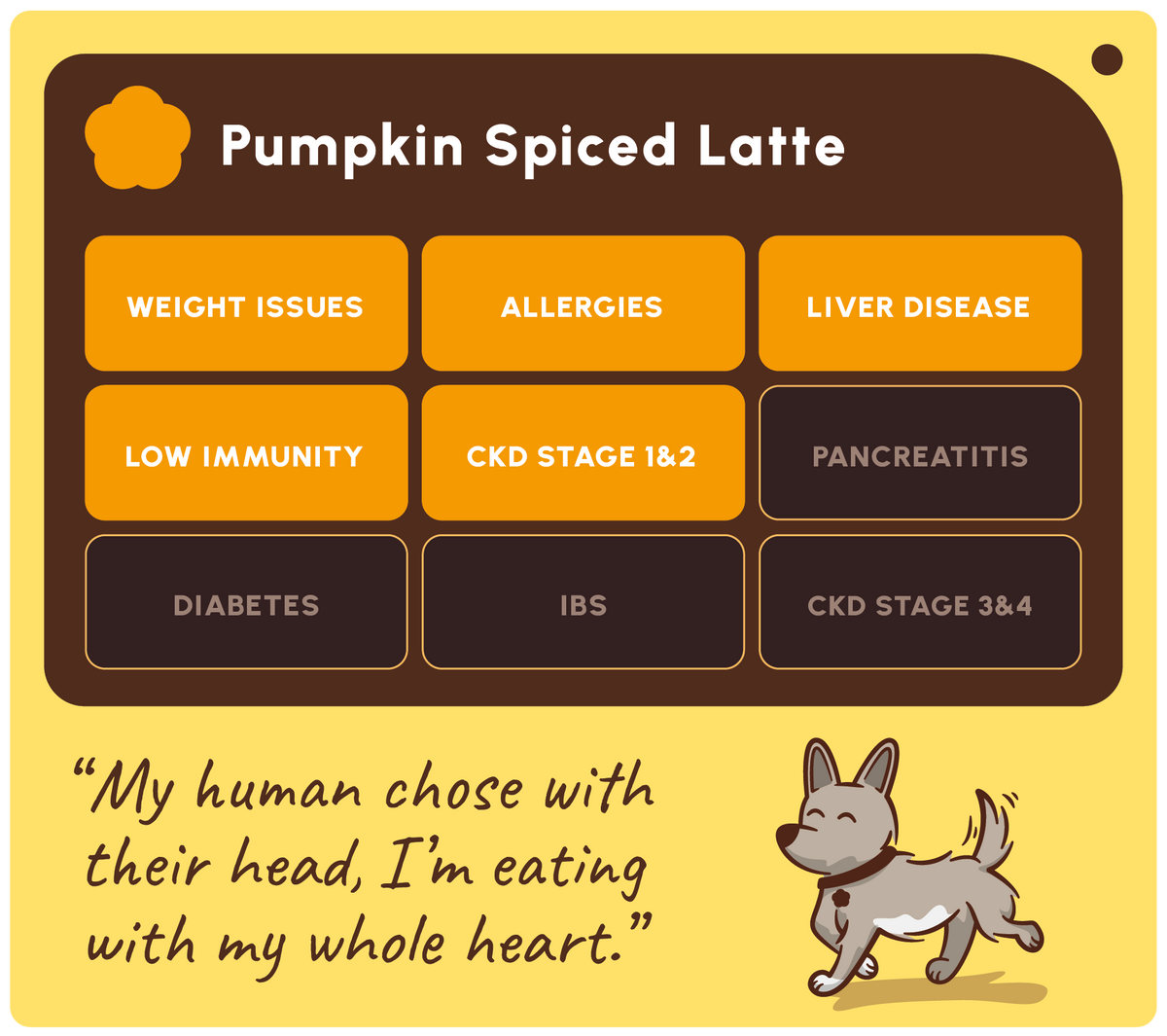Friandises saines Pumpkin Spice Latte – Soopa - 50g