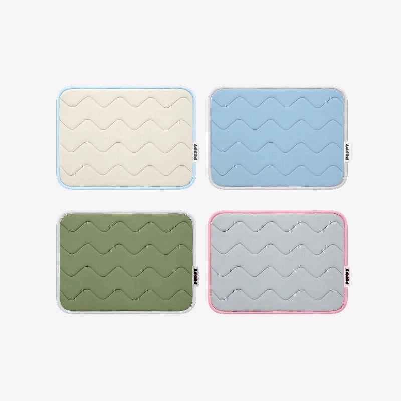 Tapis Rafraîchissant Mémoire de Forme Cool Wave – Puppy Gallery | Coloris Kaki - chiens et chats
