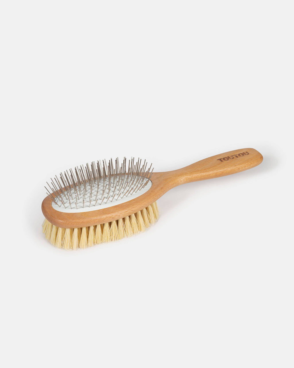 Brosse double face pour poils longs et mi-longs