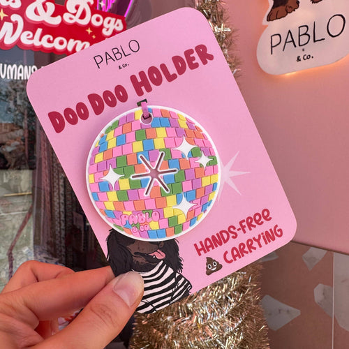 Boule Disco : Porte sac à déjection Doo Doo