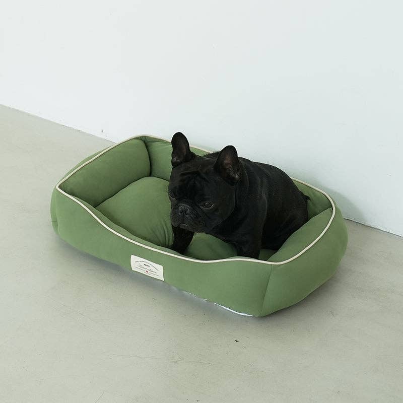 Canapé Lit Rafraîchissant — vert kaki - chiens et chats