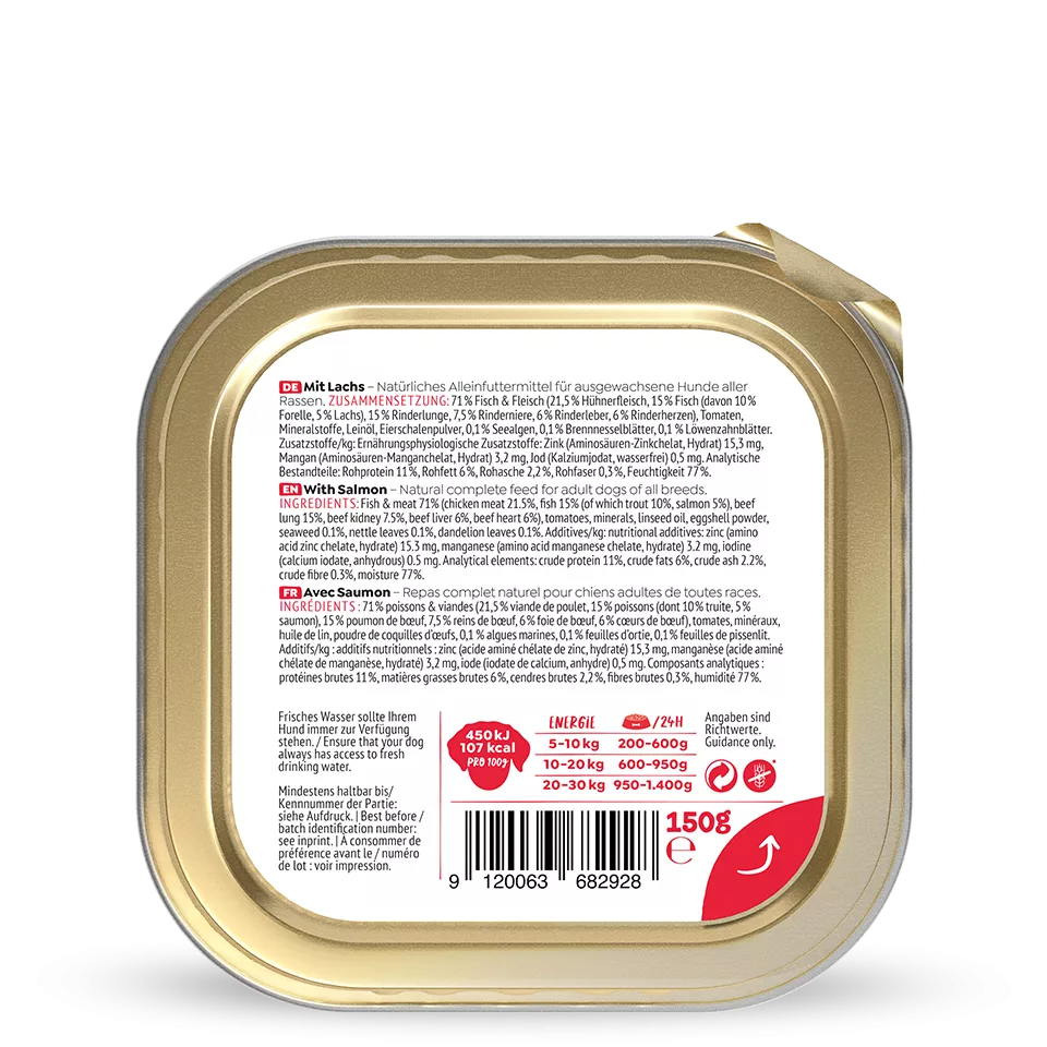 WOW Nourriture Humide pour Chien – 150g | Plusieurs Goûts