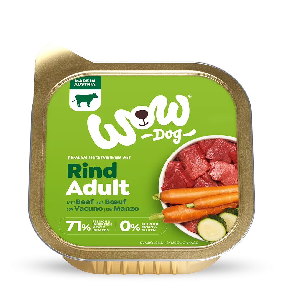 WOW Nourriture Humide pour Chien – 150g | Plusieurs Goûts