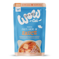 WOW CAT Saumon en Sauce – Nourriture humide pour chat adulte 85g