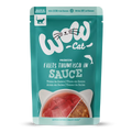 WOW CAT Thon en Sauce – Nourriture humide pour chat adulte 85g
