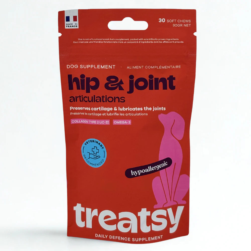 Treatsy Daily Defence Articulations – Complément mobilité & confort articulaire pour chien