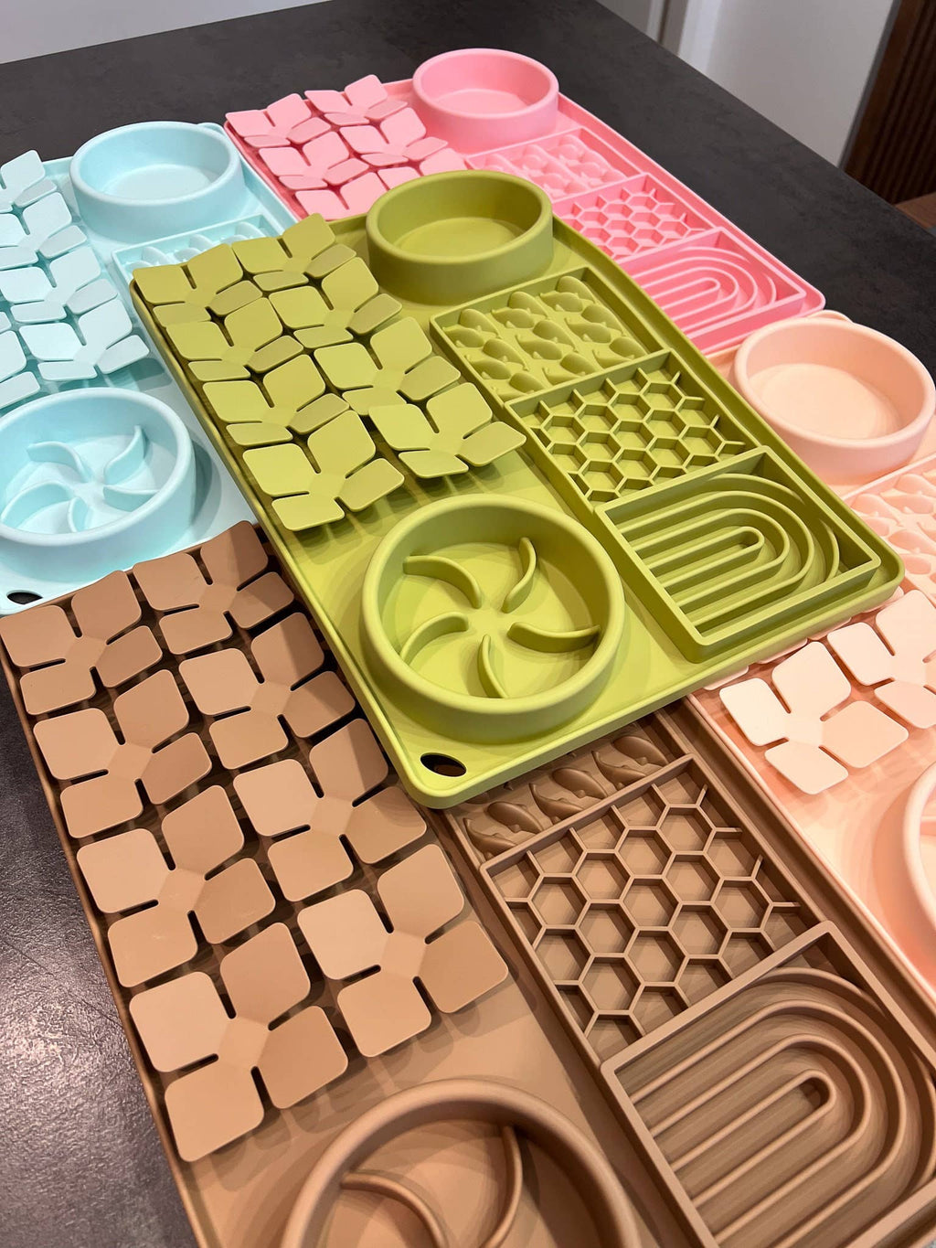 Tapis d'alimentation XL, tapis de léchage pour grands chiens, bol lent