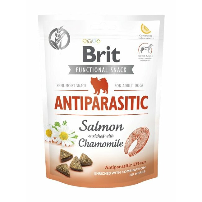 Brit Care Functional Snack Antiparasitaire — Saumon & Camomille