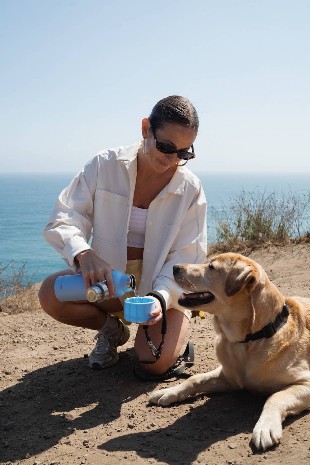 Gourde Isotherme Dog & Me Springland Pets — 710 ml avec bol détachable