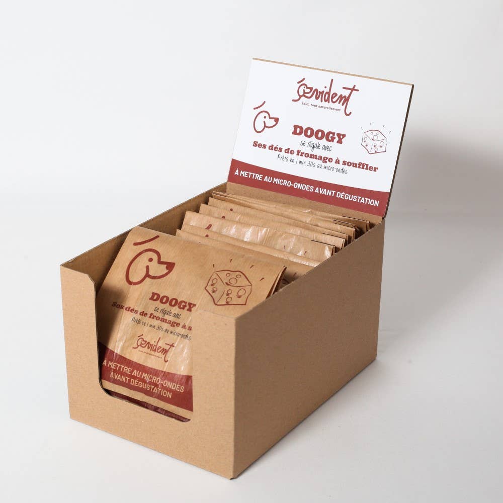 DOOGY - Dés de fromage à souffler 100% naturel