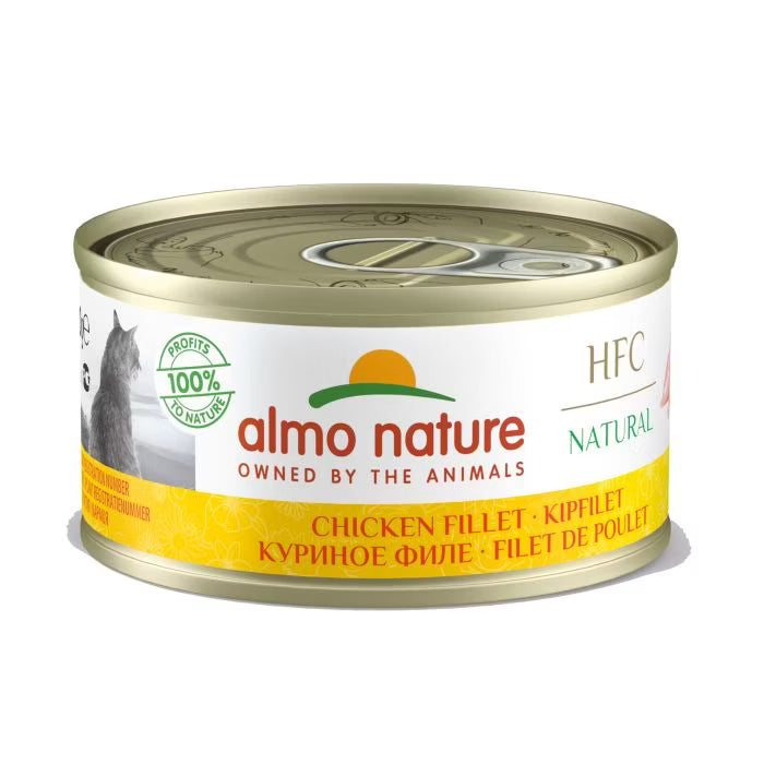 Pâtée Almo Nature HFC au filet de poulet – 50 g