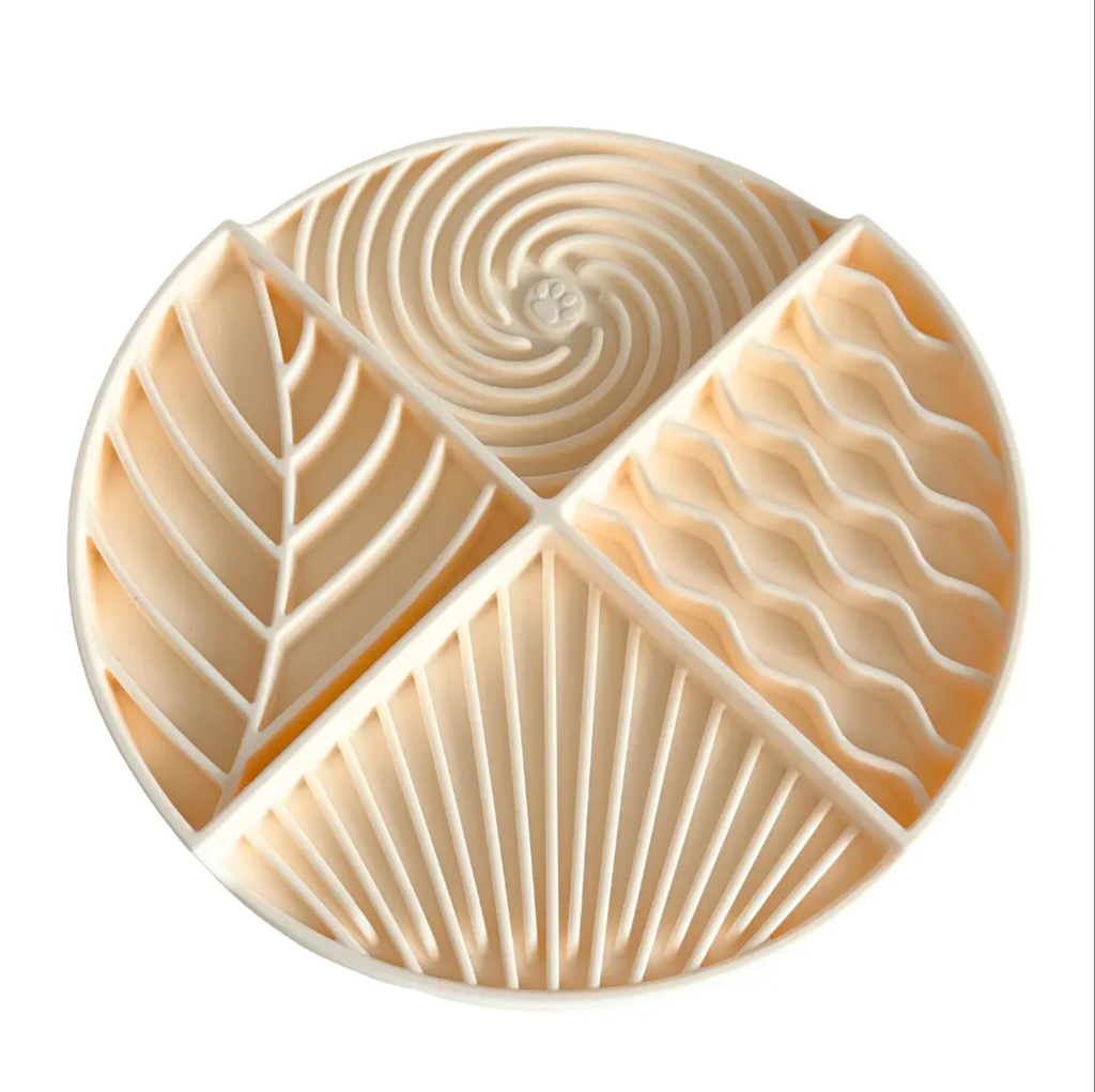 Tapis anti-dérapant Bali pour chiens et chats, bol lent