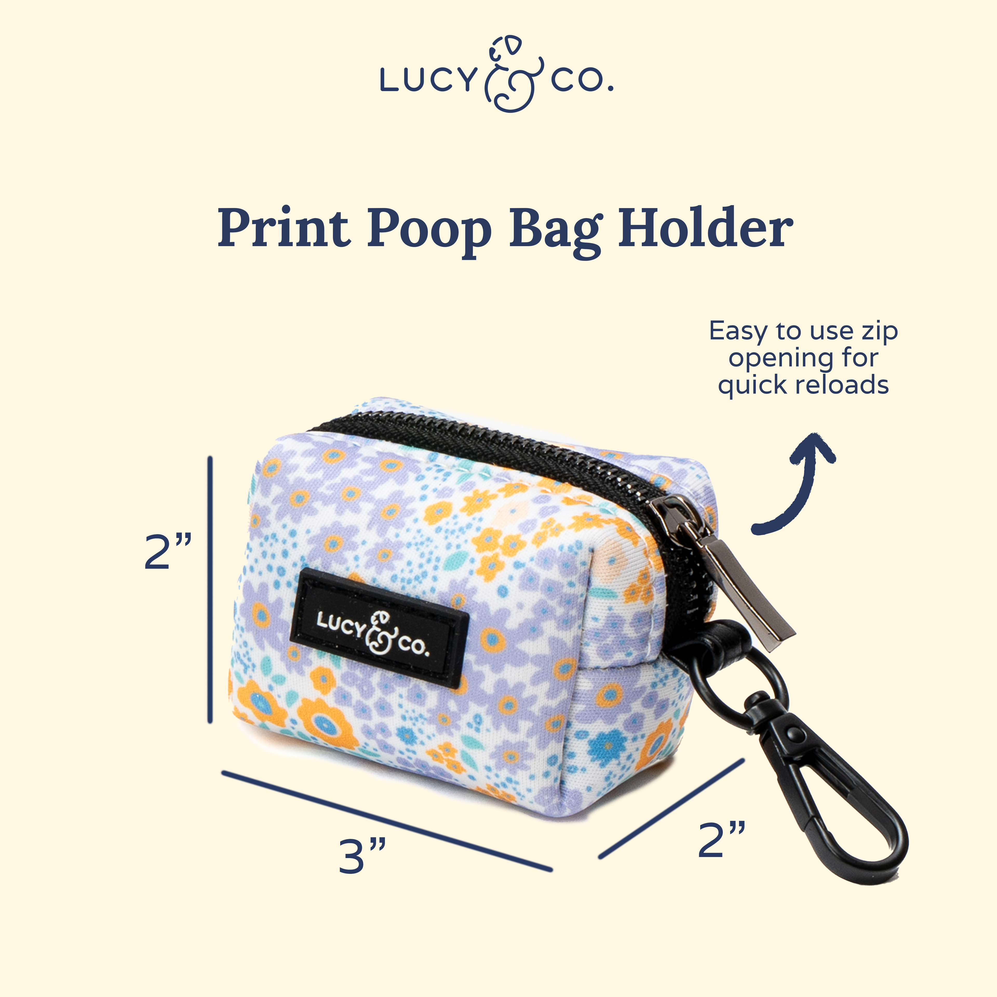 Distributeur de Sacs à Crottes Lucy & Co. – Among the Wildflowers