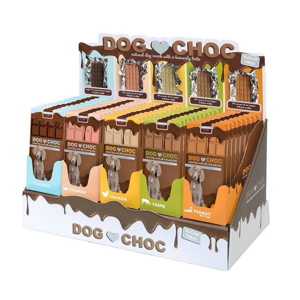 Dog Choc – Barre « chocolat » pour chien – 100 g