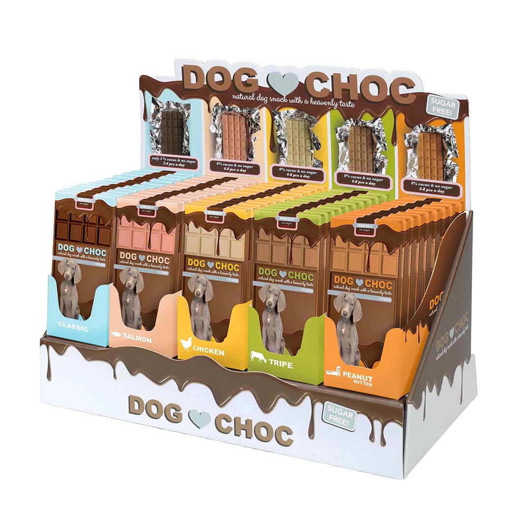 Dog Choc – Barre « chocolat » pour chien – 100 g