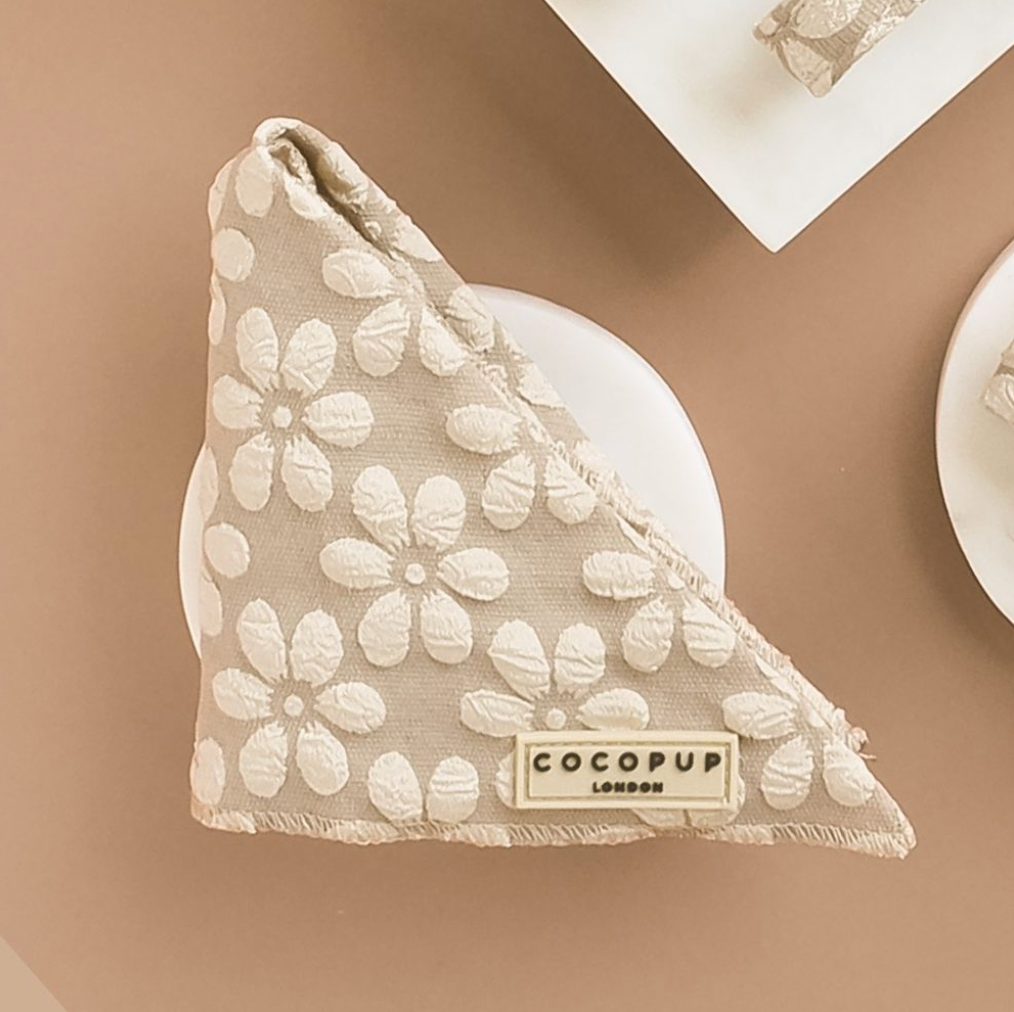 Bandana LUXE - Fleur de moka