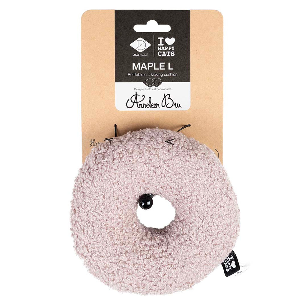 Donut rose à l'herbe à chat