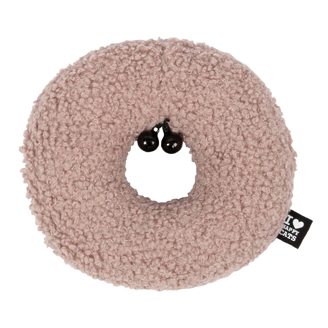 Donut rose à l'herbe à chat