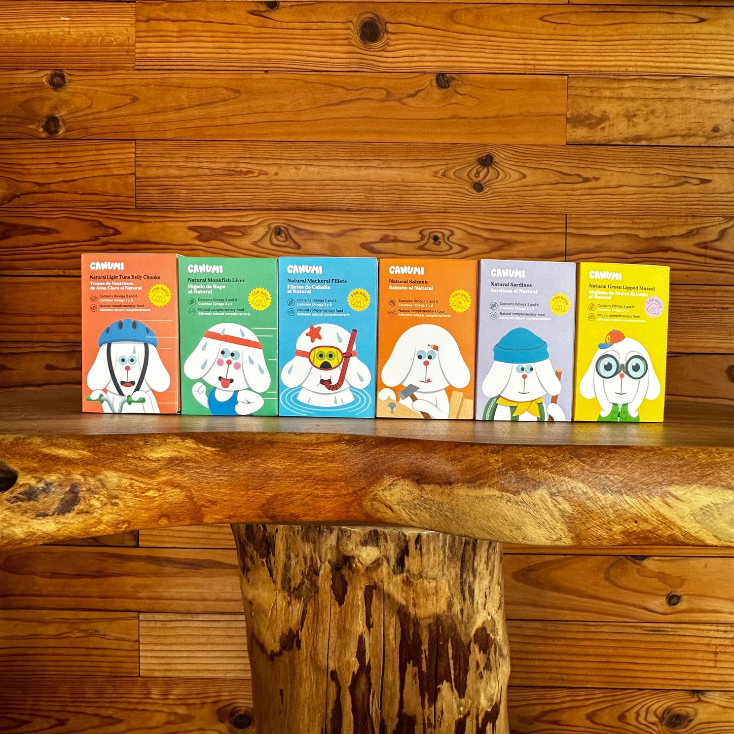 Canumi — Dog Like Fish ! — Conserve artisanale pour chien