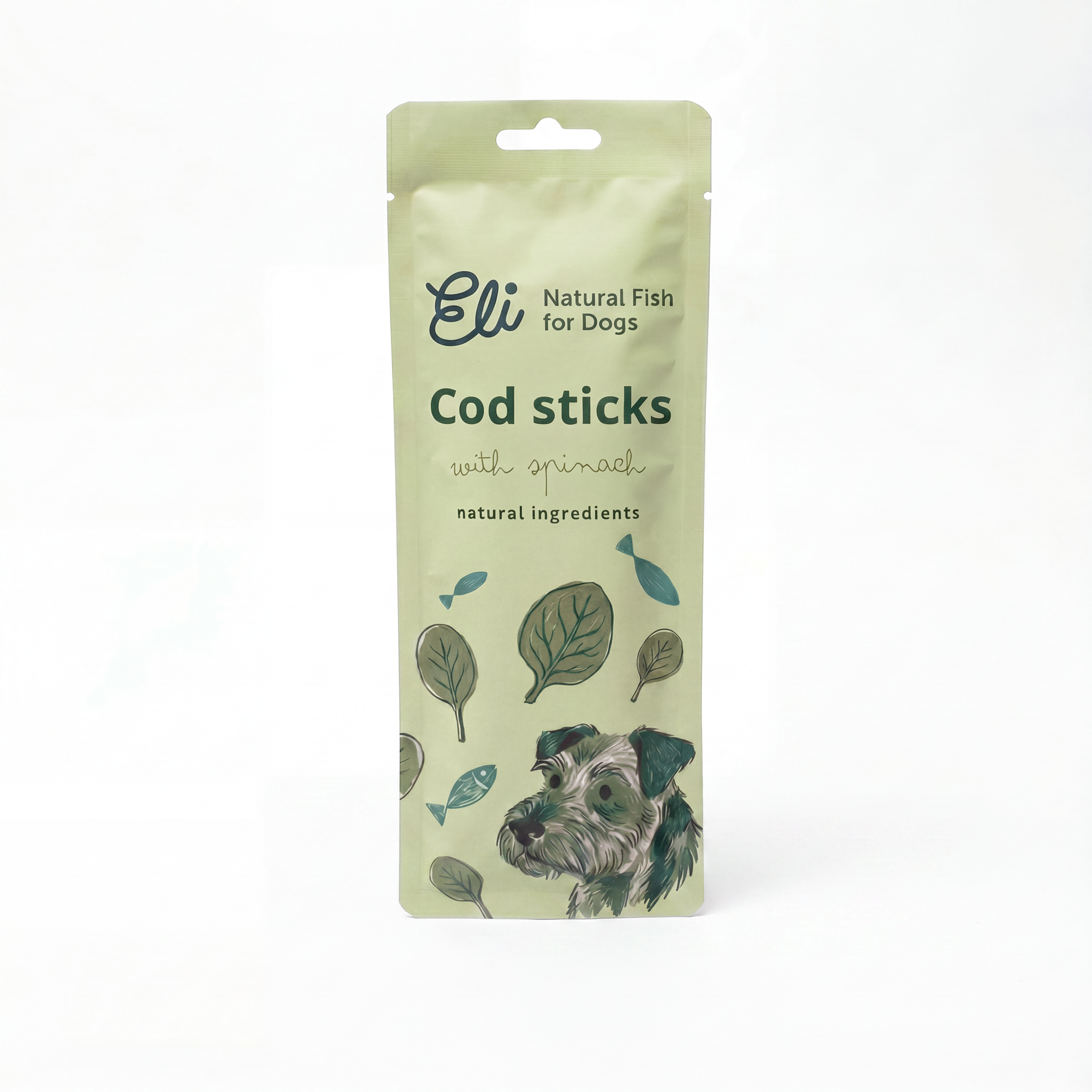 Bâtonnets Morue & Épinards – Eli Pet Products | 30g