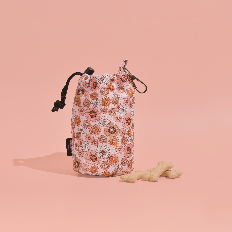 Pochette à friandises avec cordon de serrage - Groovy Florals