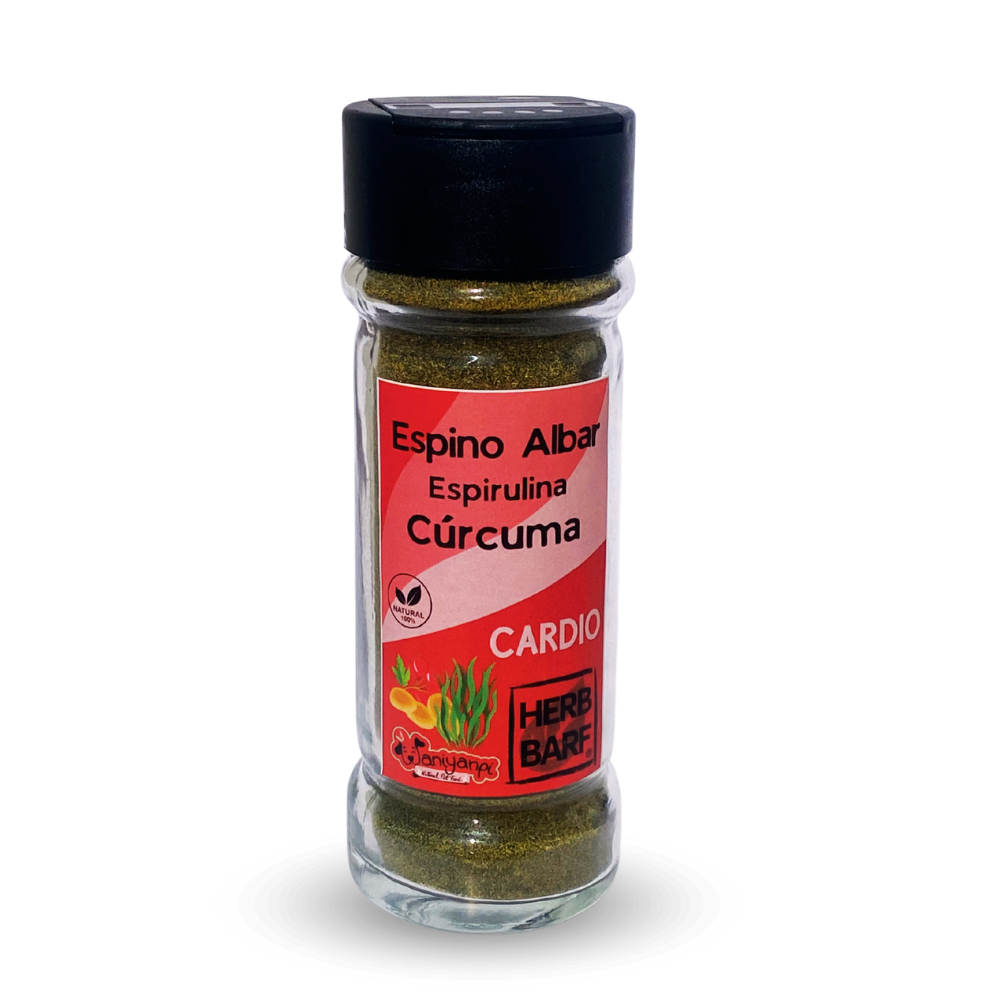 Cardio / Supplément d'Aubépine et Curcuma / Herb Barf