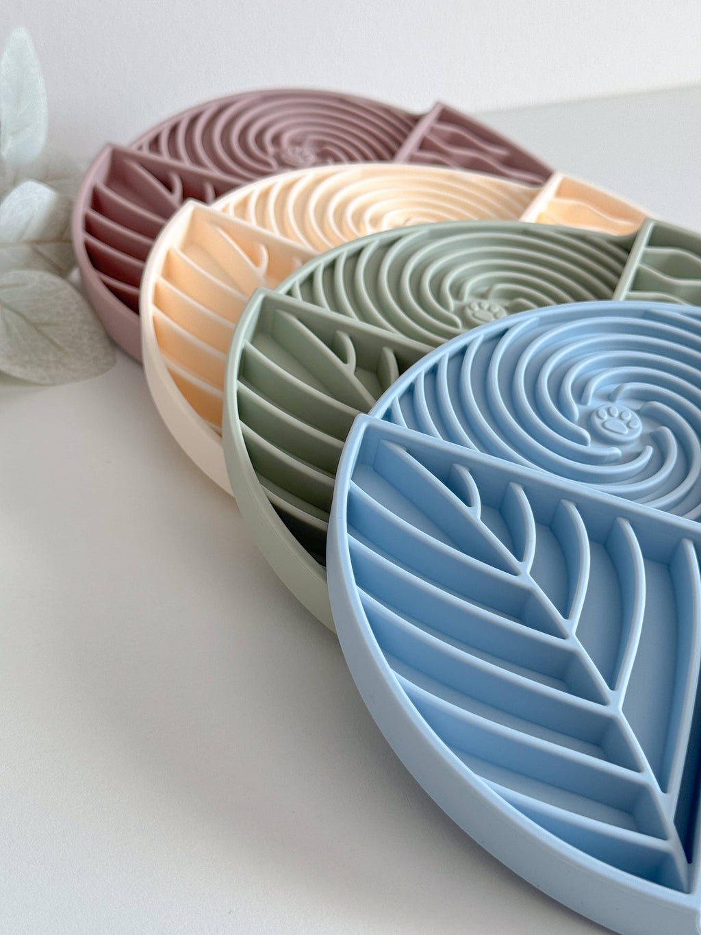 Tapis anti-dérapant Bali pour chiens et chats, bol lent