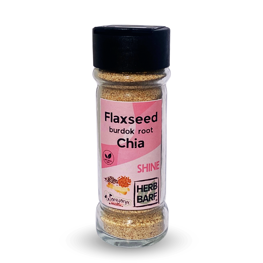 Shine - Supplément de Lin, Bardane et Chia / Herb Barf