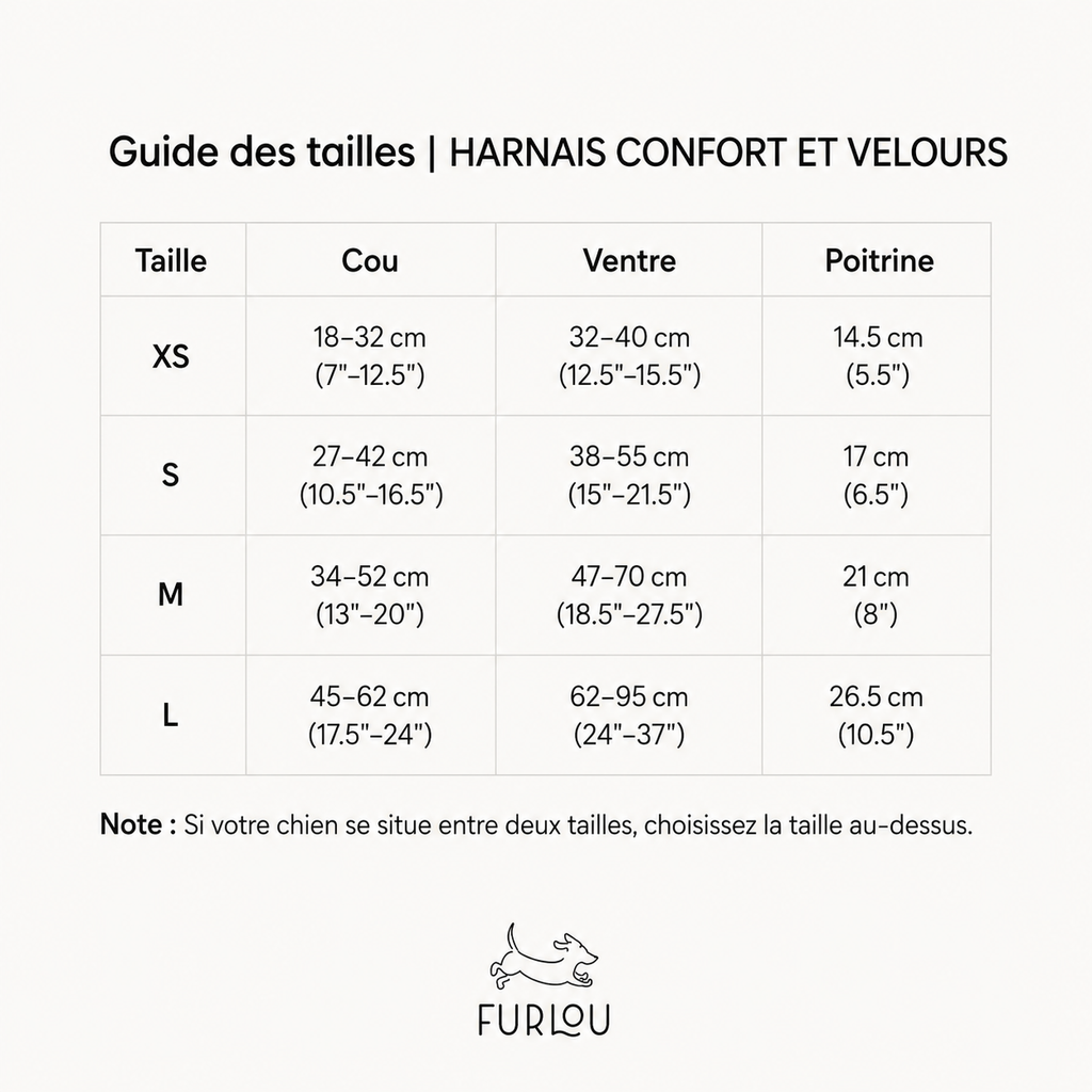 (Pré-commande)Harnais de confort pour chien Furlou – Bleu
