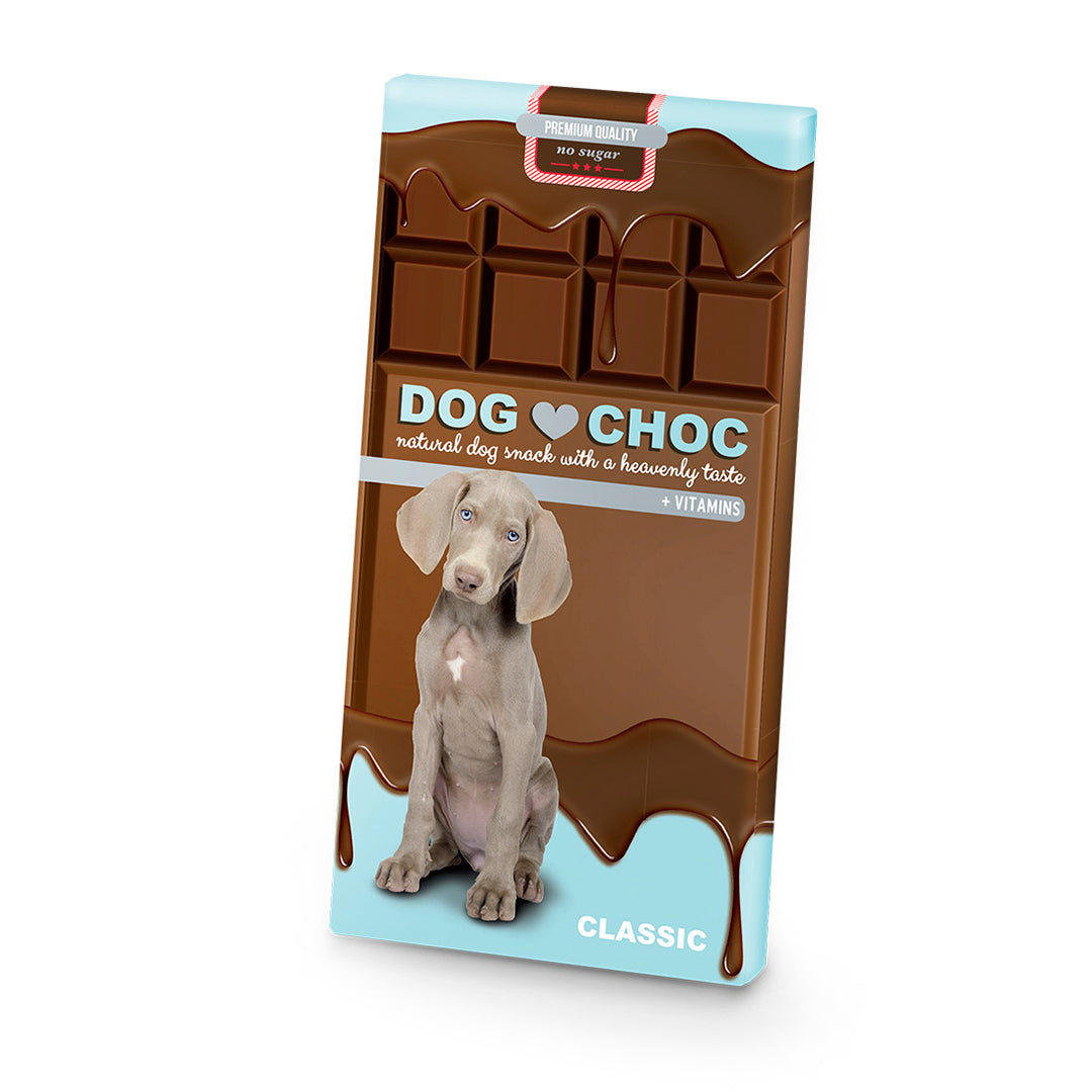 Dog Choc – Barre « chocolat » pour chien – 100 g