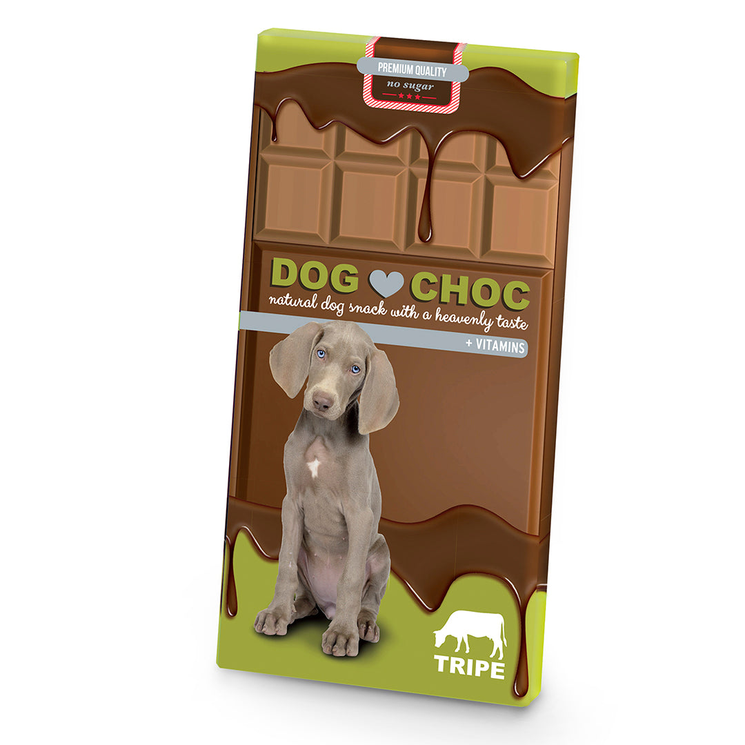 Dog Choc – Barre « chocolat » pour chien – 100 g