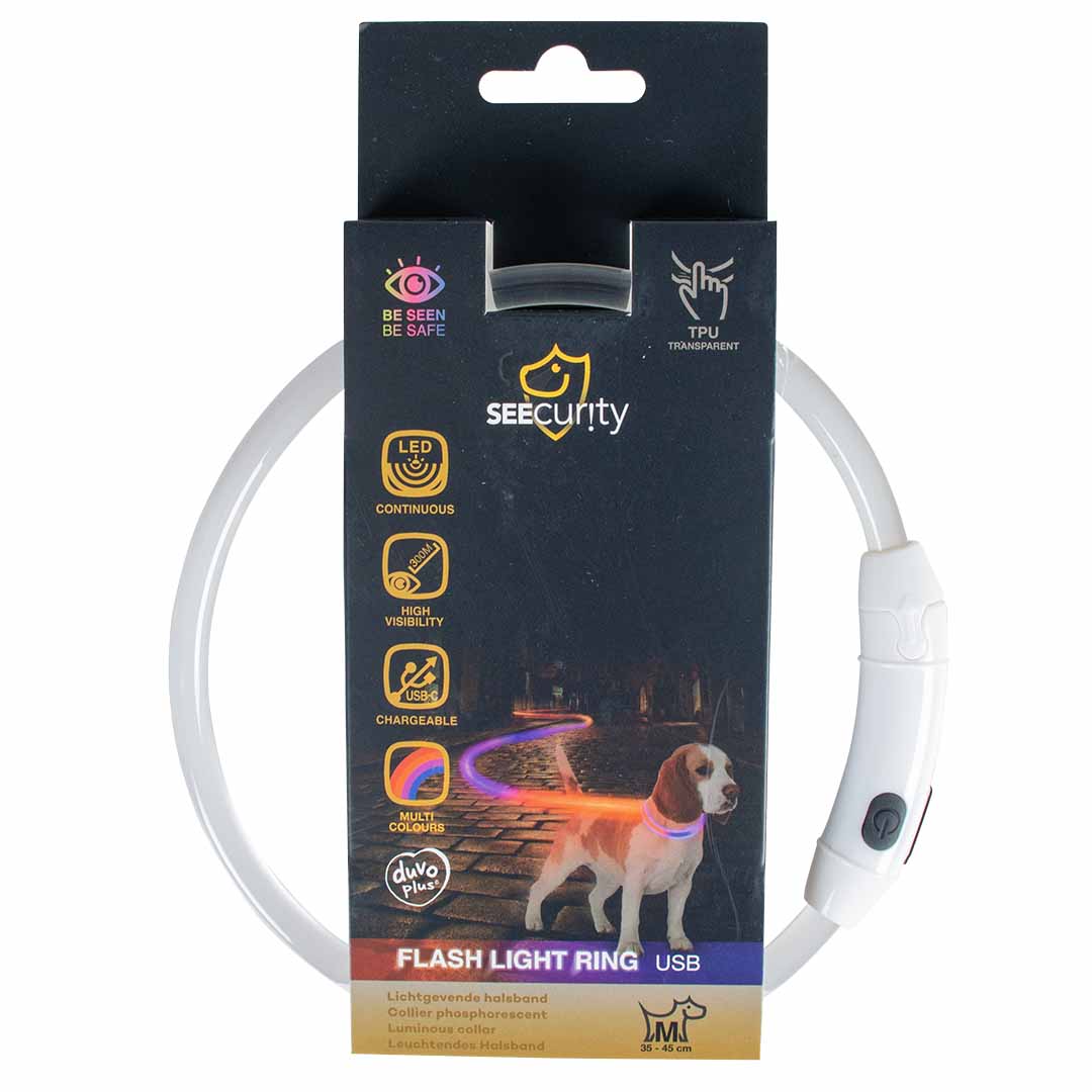 Duvoplus — Flash Ring Anneau Lumineux USB TPU Multicolore