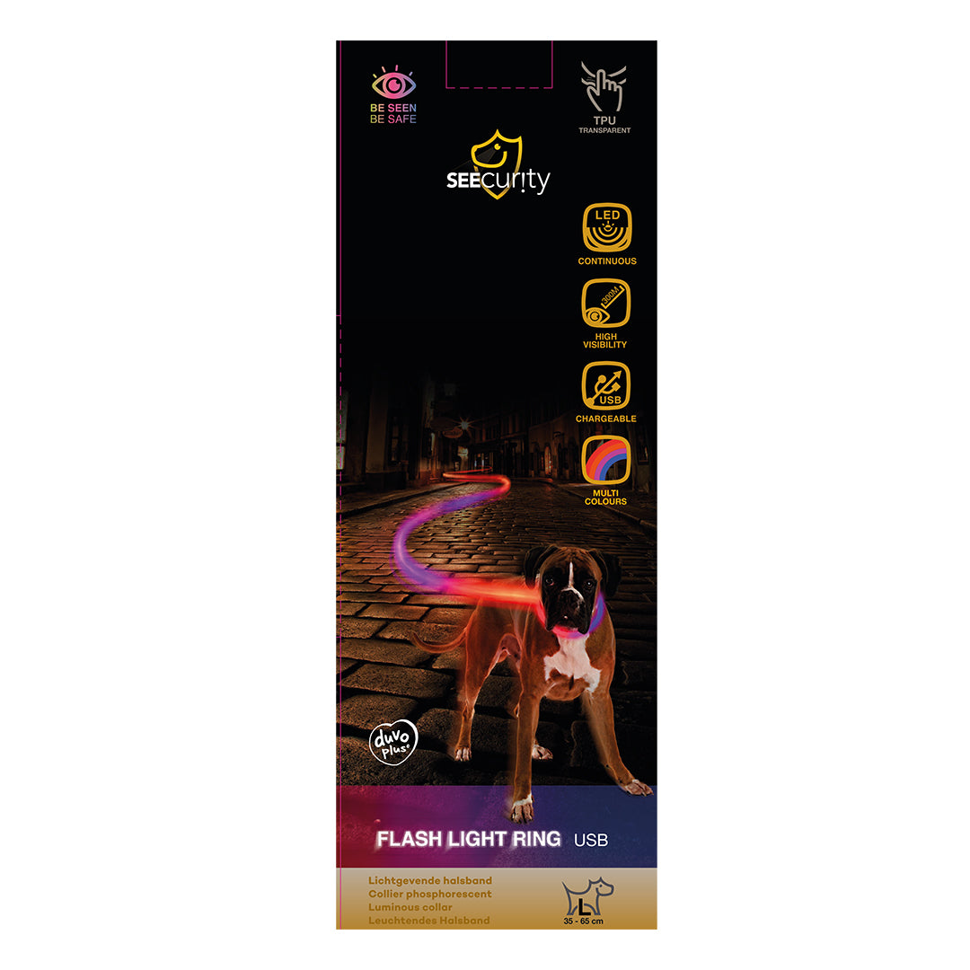Duvoplus — Flash Ring Anneau Lumineux USB TPU Multicolore