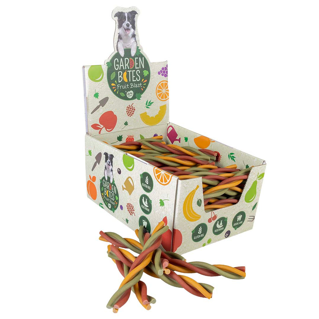 Garden Bites — Friandises Dentaires Fruity Dental Swirls — S 12,5 cm