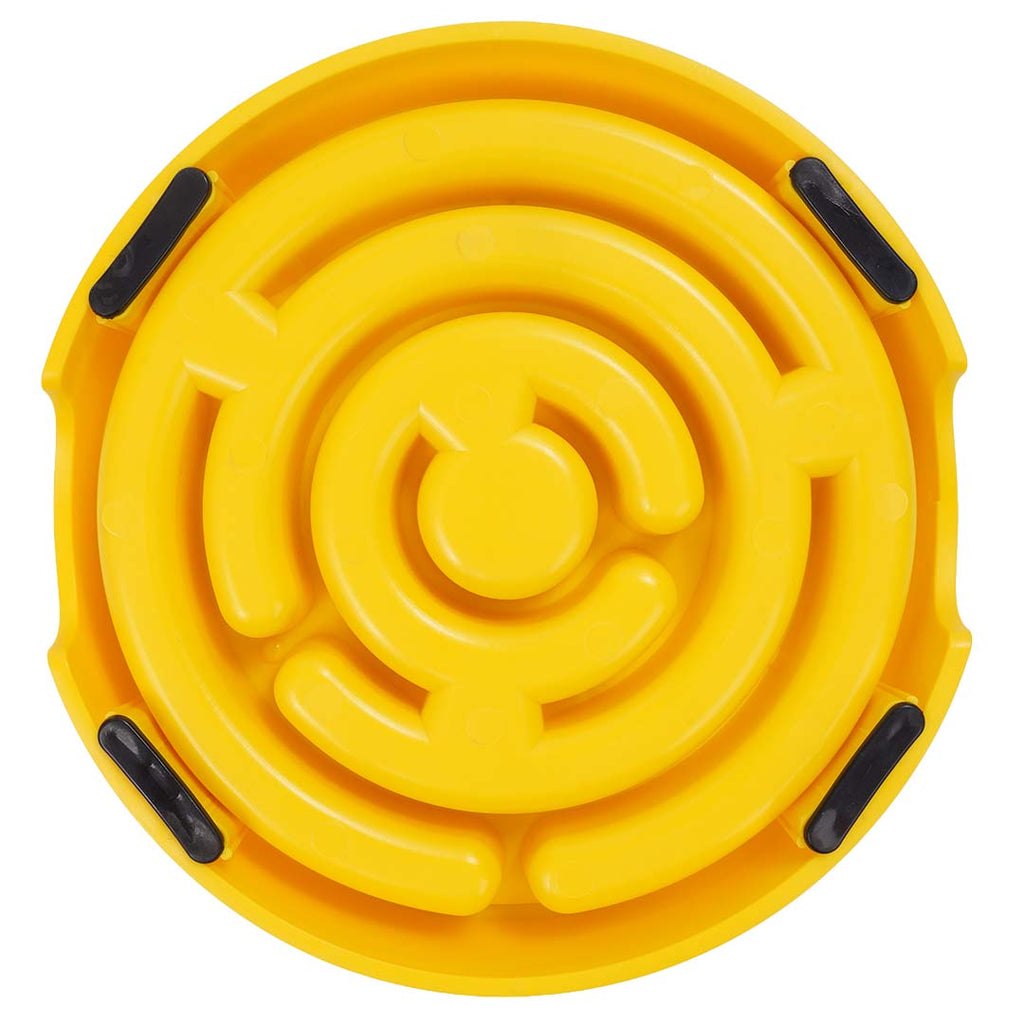 Duvoplus — Gamelle Anti-Glouton Spirale Jaune
