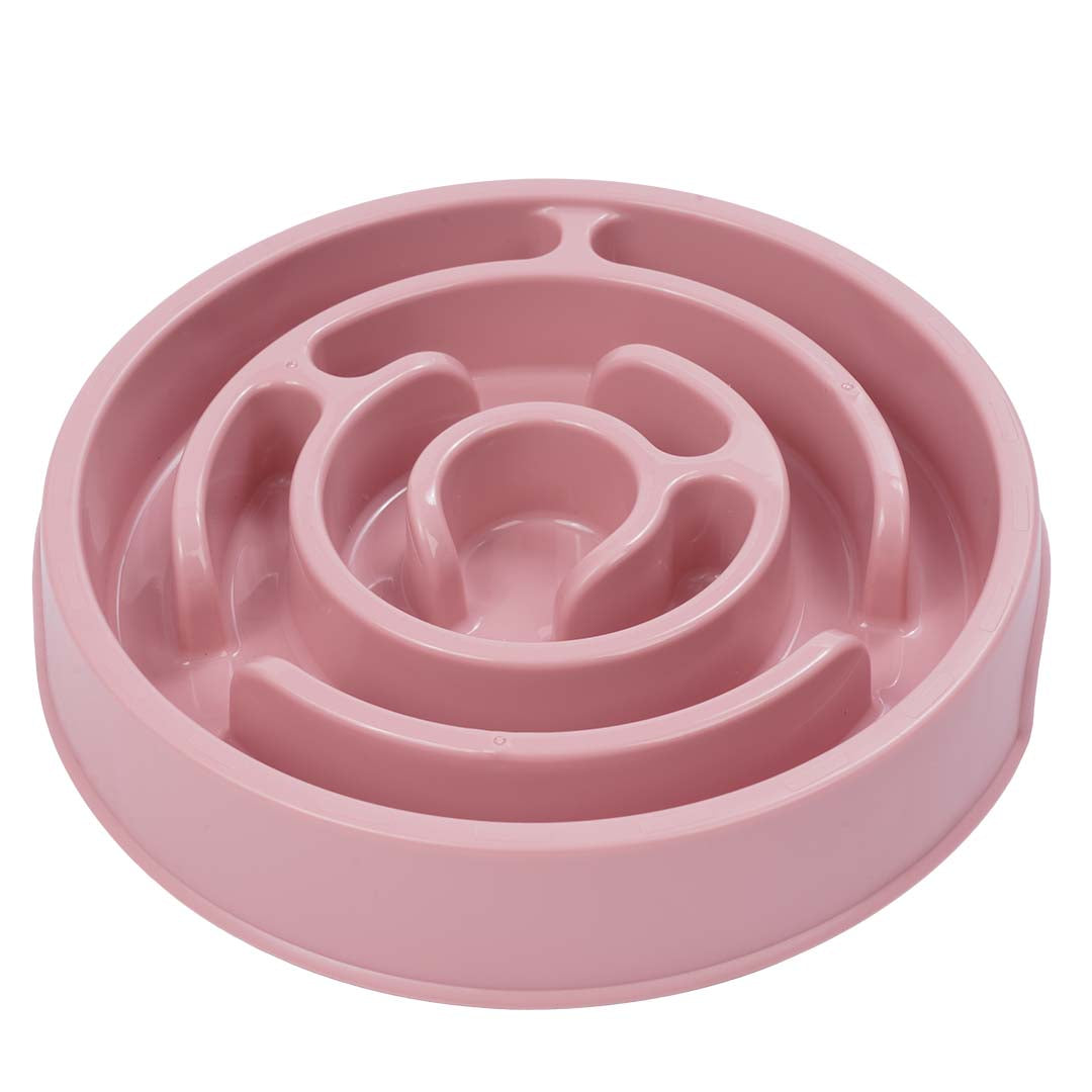 Duvoplus — Gamelle Anti-Glouton Spirale Rose