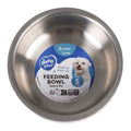 Gamelle antidérapante en inox Heavy Fix – Crème