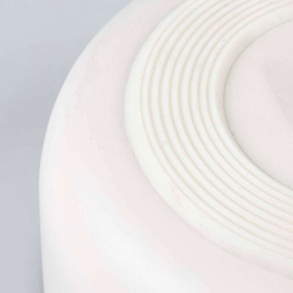 Gamelle antidérapante en inox Heavy Fix – Crème