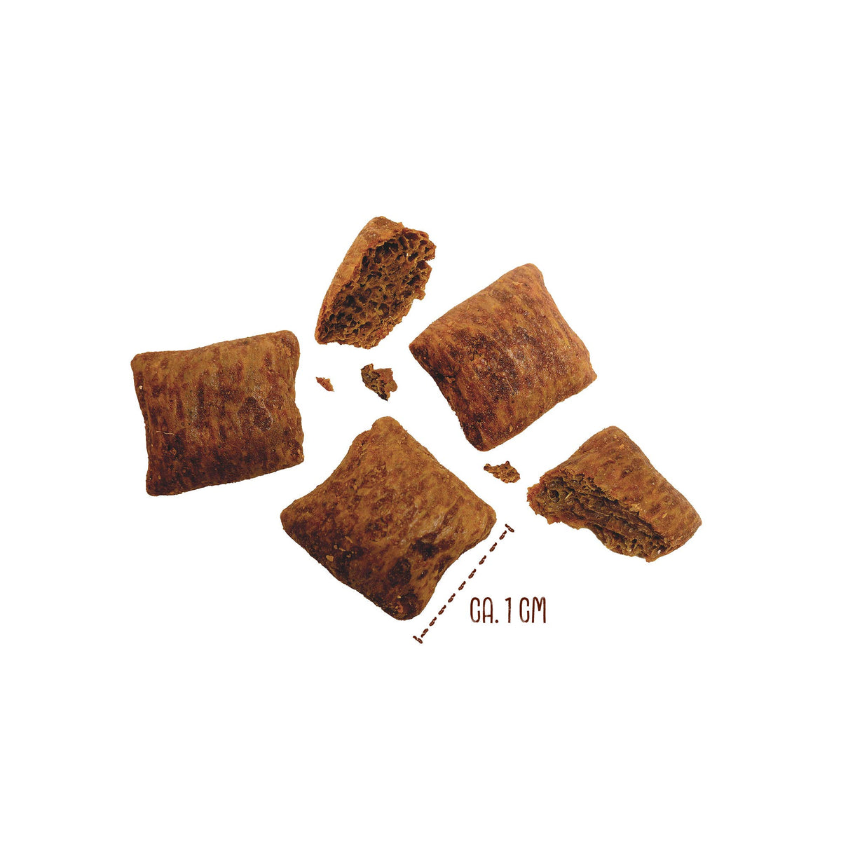 VEGDOG Brainy Bites 80 g Chiot – Friandises végétales pour l'apprentissage hypoallergéniques