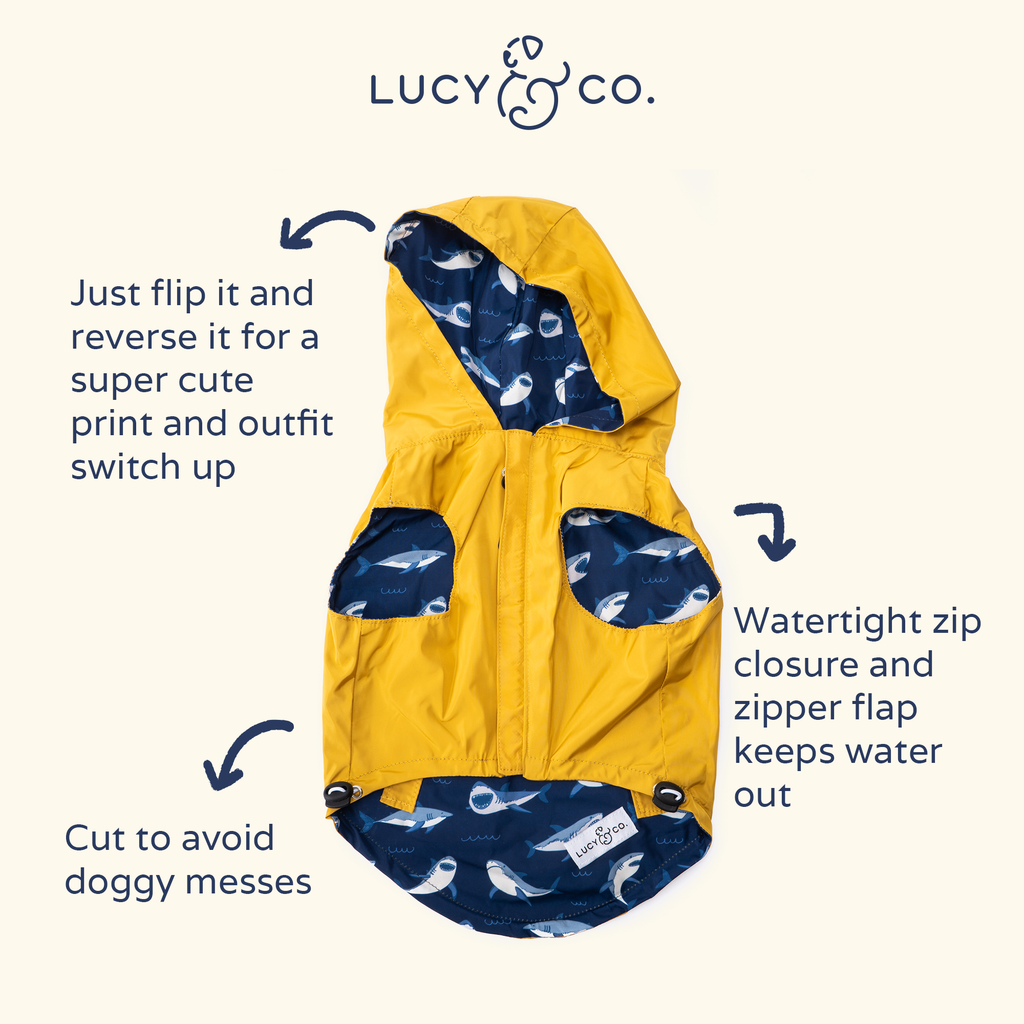 Imperméable réversible