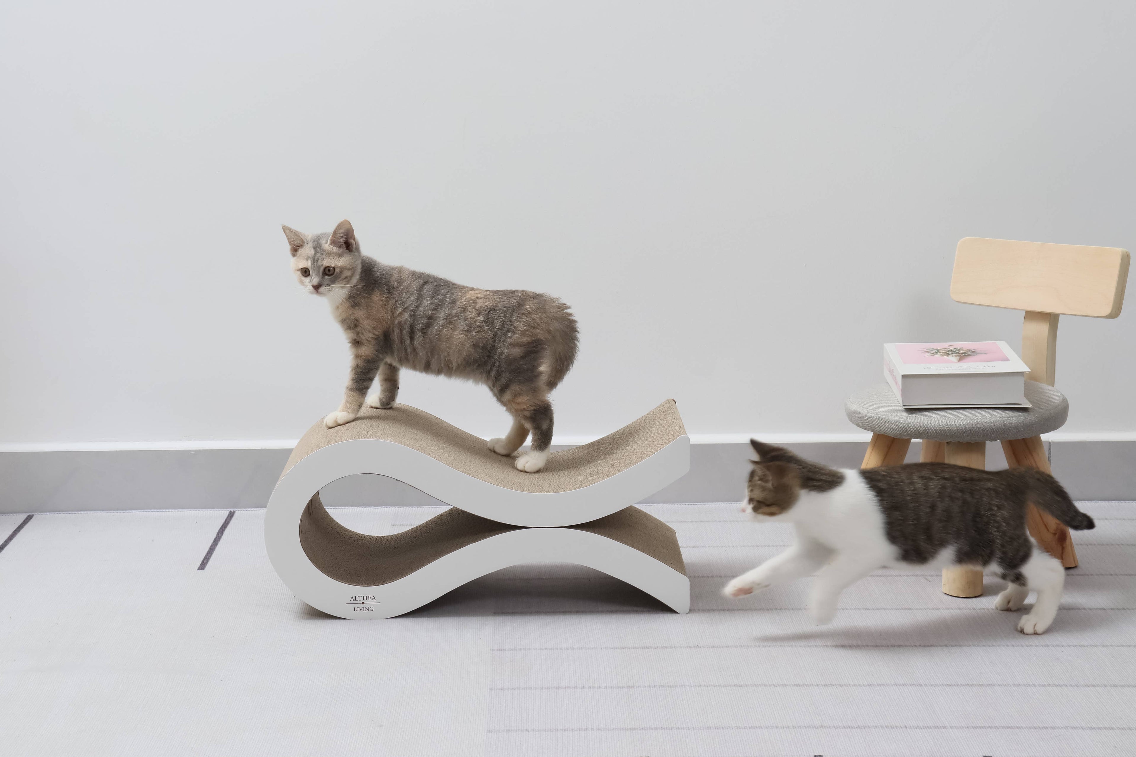 Griffoir ondulé pour chats