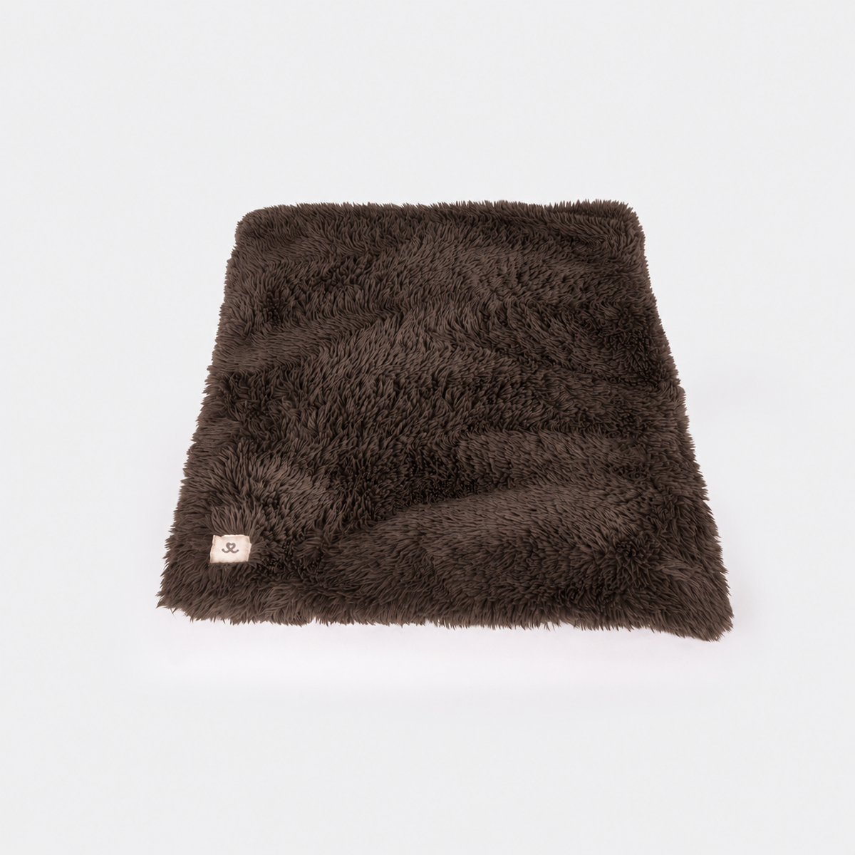 Sac de Couchage pour Chien & Chat en Fausse Fourrure Espresso