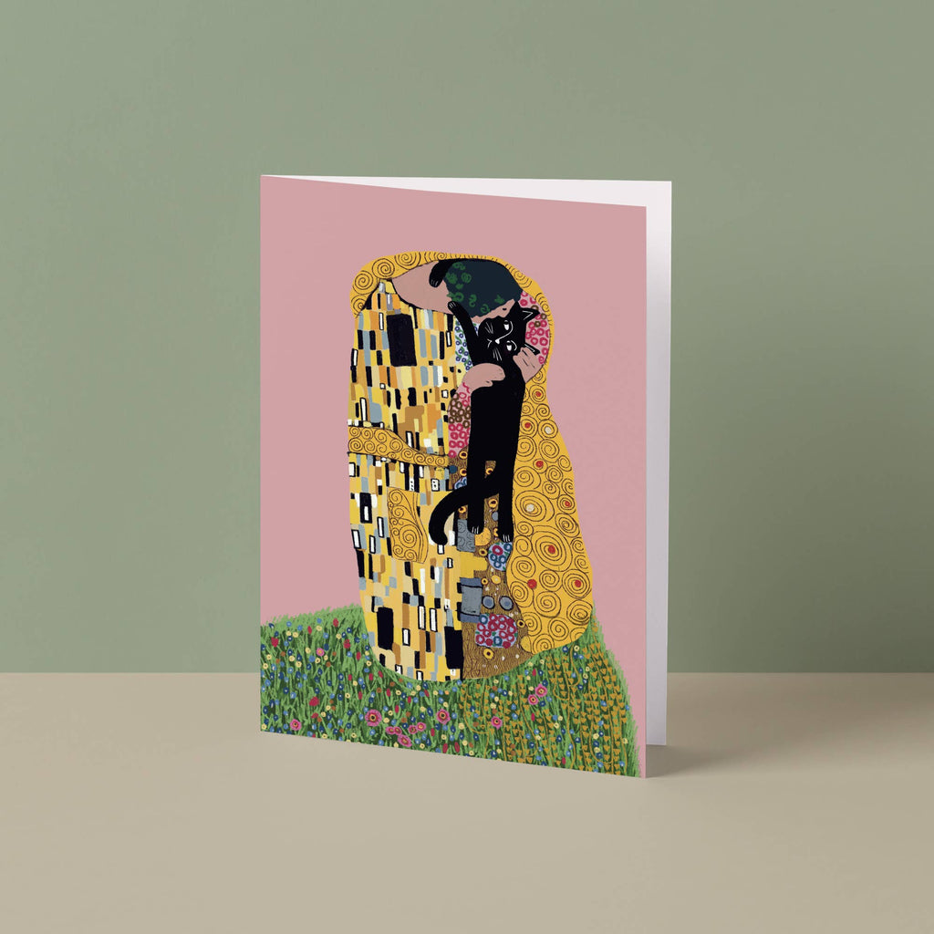 Carte d'artiste The Cat Kiss Cat