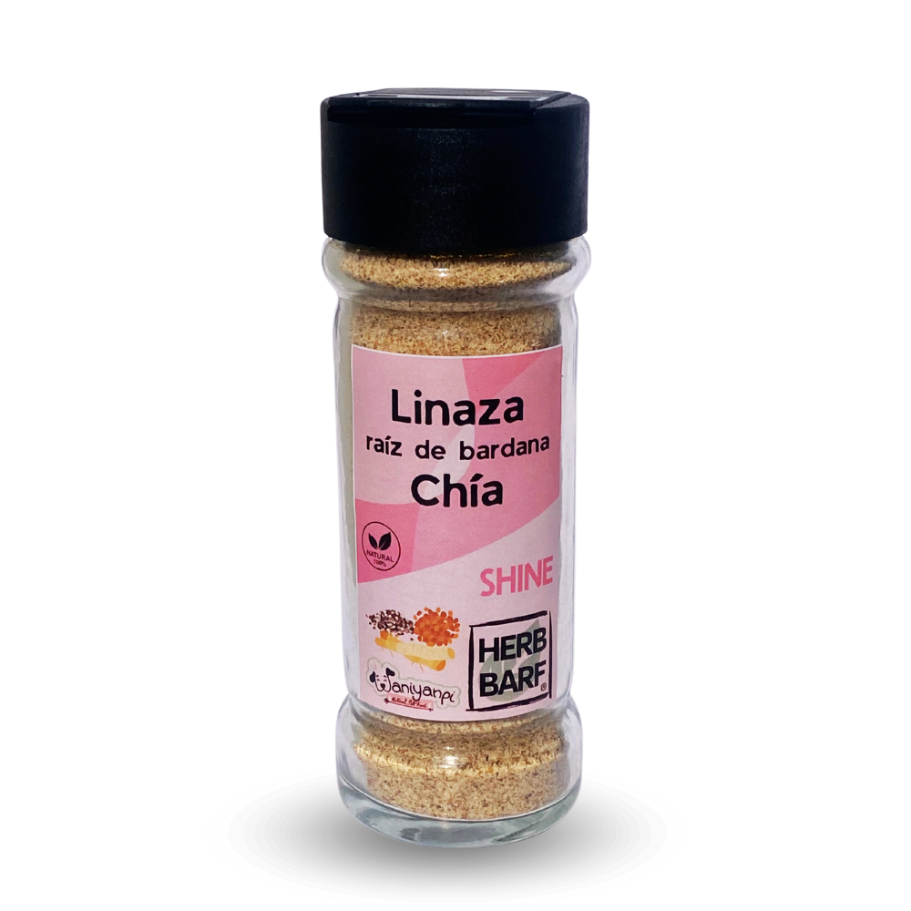 Shine - Supplément de Lin, Bardane et Chia / Herb Barf