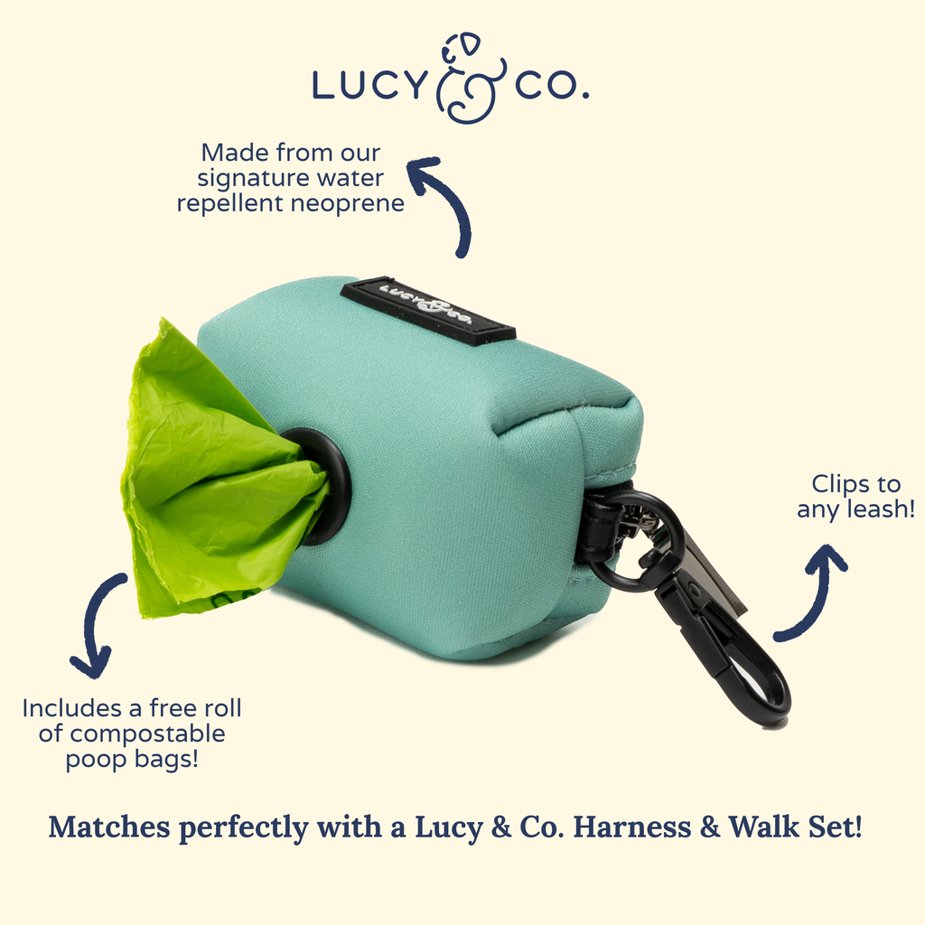 Distributeur de Sacs à Déjection Lucy & Co. – Vert Printemps