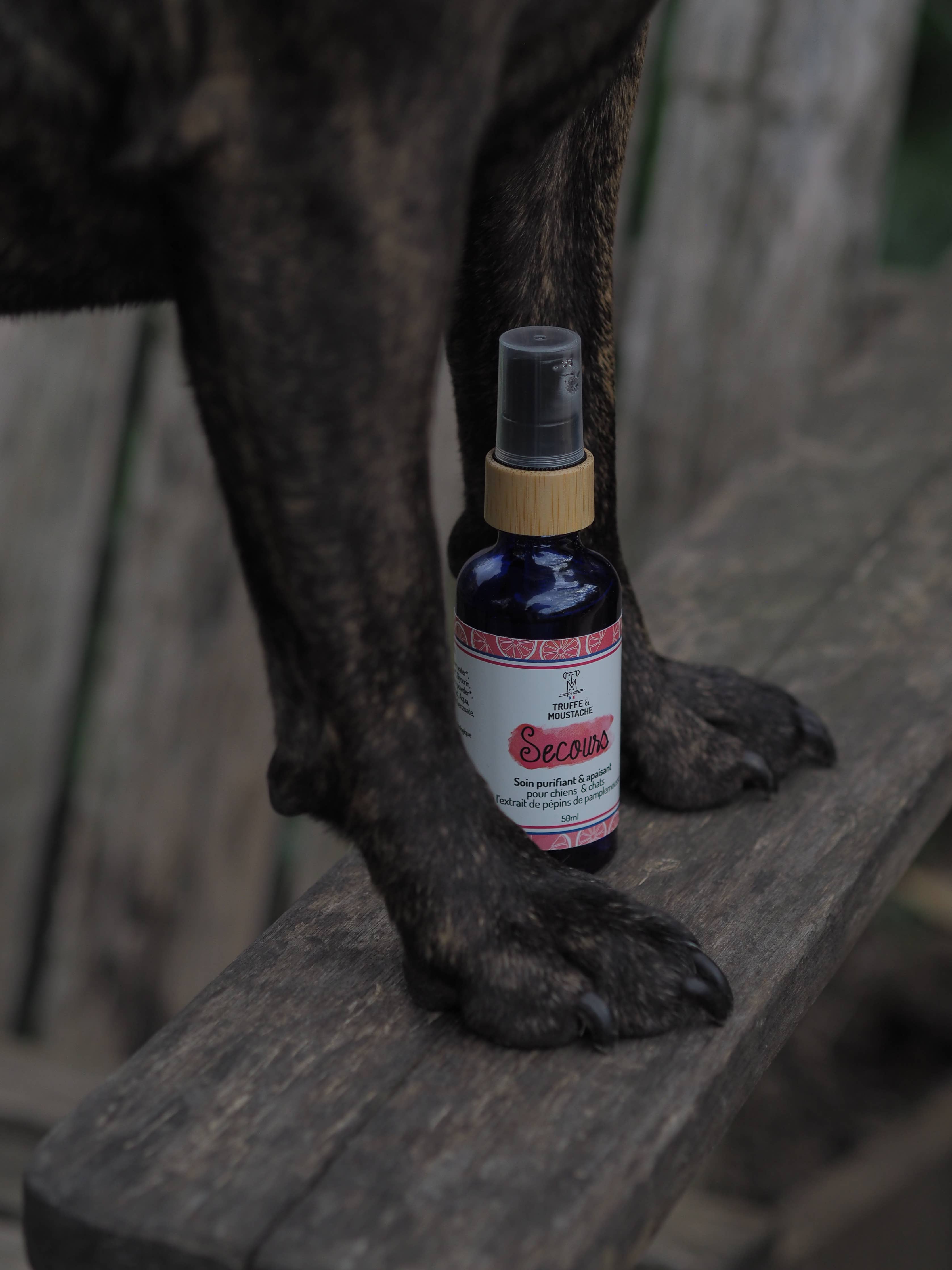 Soin purifiant et anti-démangeaisons, "Secours"