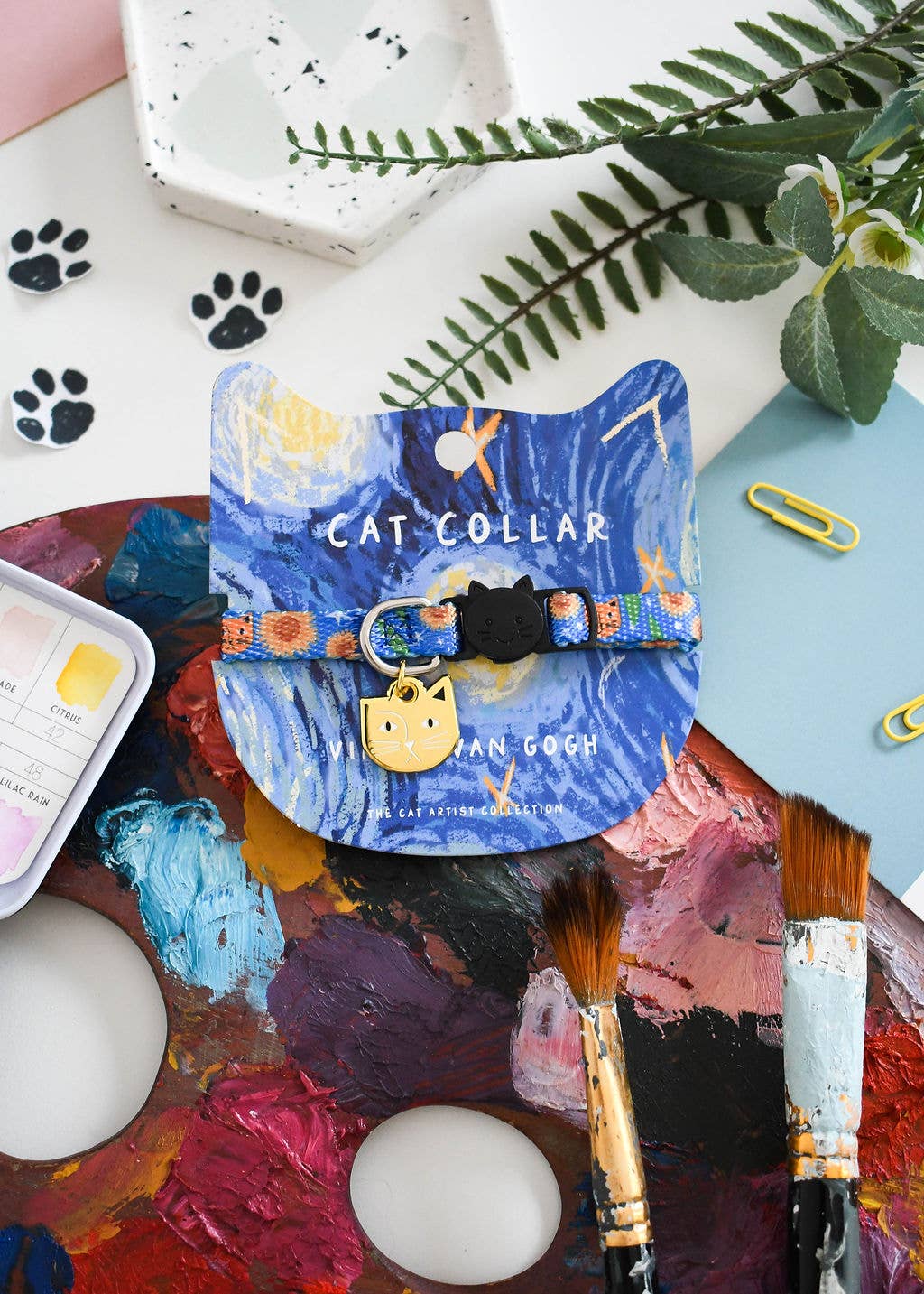 Collier pour chat Vincat Van Gogh