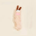 Jouet pour chat en peluche chenille moelleuse – Doux et interactif
