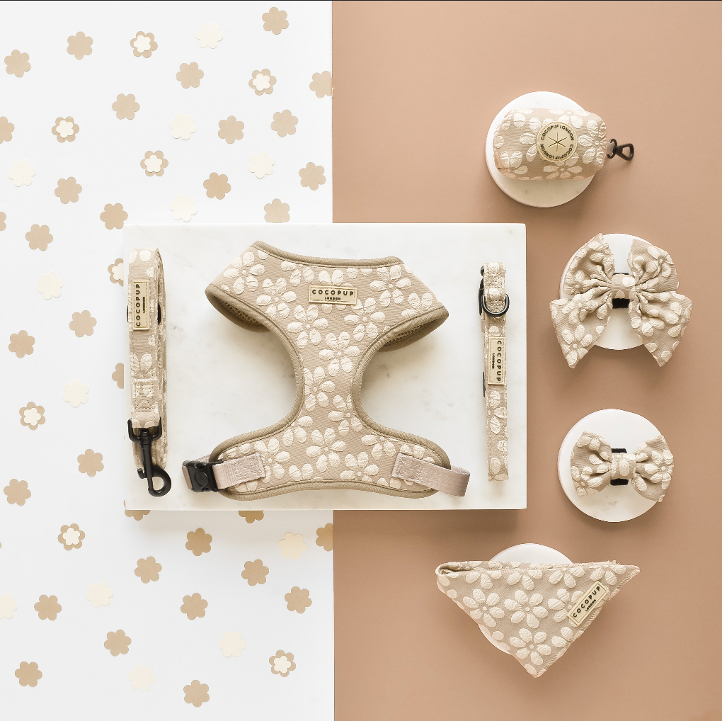 Bandana LUXE - Fleur de moka